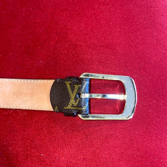 Louis Vuitton Ellipse Do Mono belt, 90C, M6919U - Picture 8 of 9